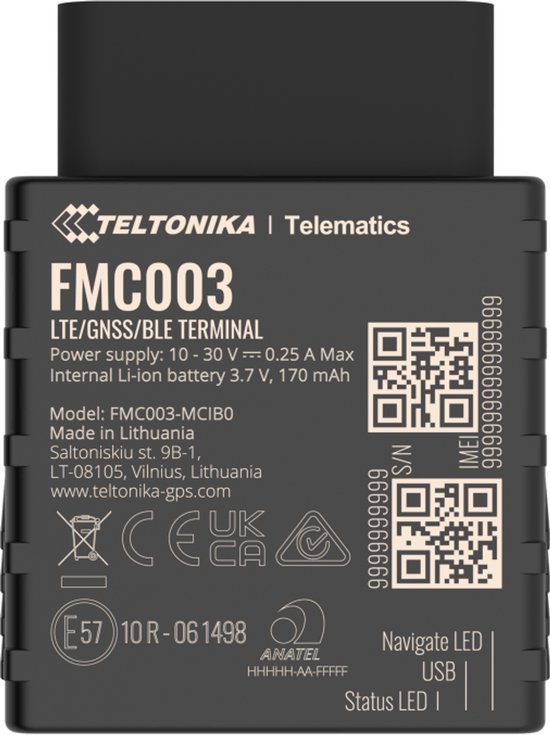 Seguilo FMC003 OBDII