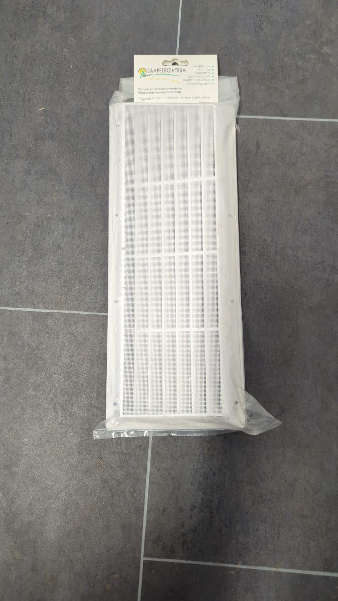 MPK inbouw ventilatierooster Wit 340x115